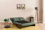 Atelier Del Sofa Cosmo Sofá-Cama de 2 Plazas Verde
